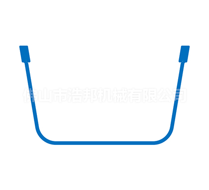 1--Paper barrel hoop cutaway view